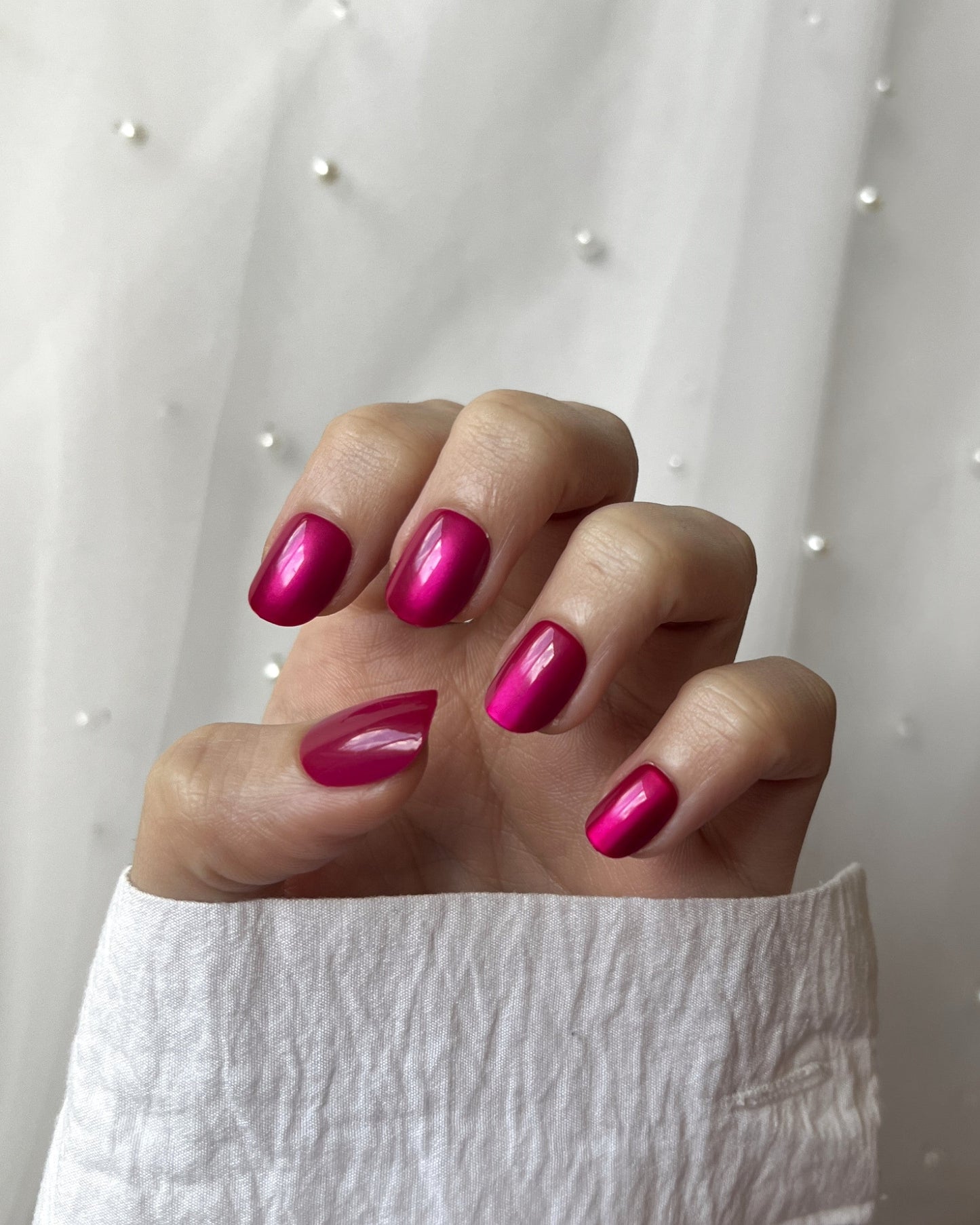 Fuchsia - Extra Short Squoval