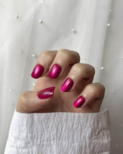 Fuchsia - Extra Short Squoval