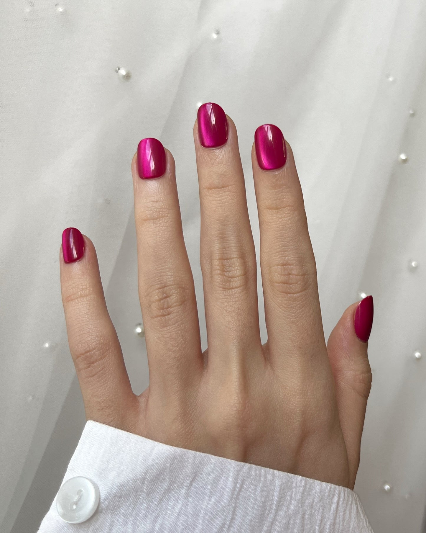 Fuchsia - Extra Short Squoval