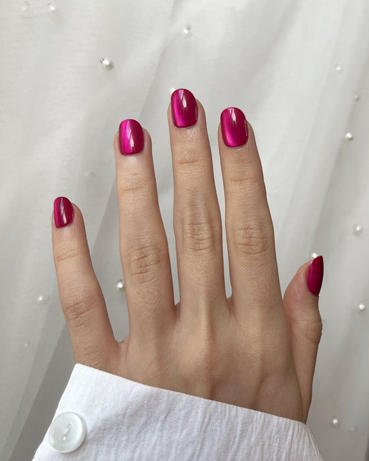 Fuchsia - Extra Short Squoval