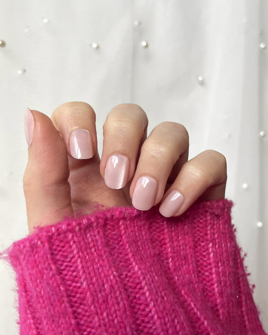 Iced Champagne - Extra Short Squoval