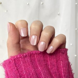 Iced Champagne - Extra Short Squoval